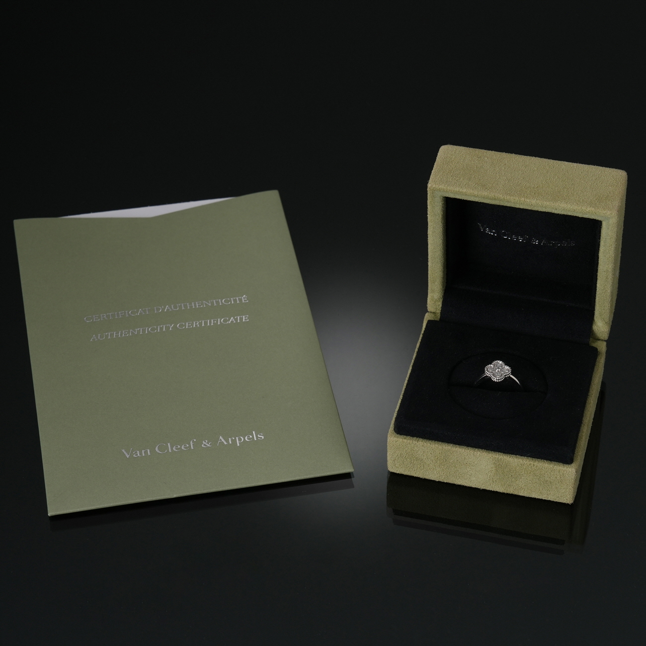 Van Cleef & Arpels(USED)반클리프앤아펠 스위트 알함브라 링 #50